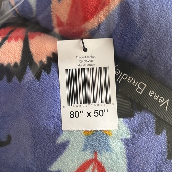 Vera Bradley Throw Blanket - Picture 2 of 2